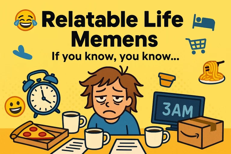 😂 Relatable Life Memes That Hit You Right in the Soul