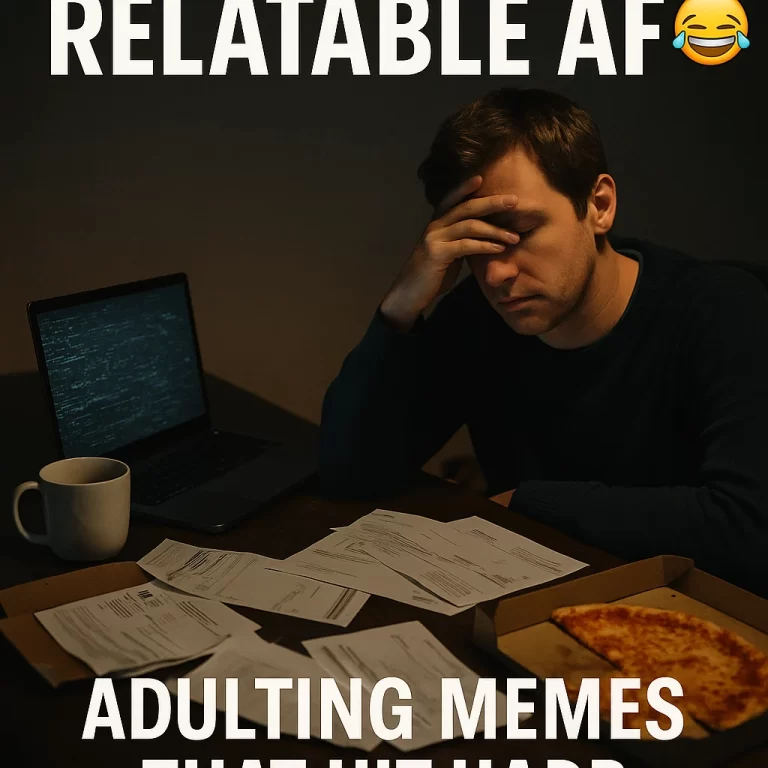 🤯 19 Hilariously Relatable Adult Memes That Scream “I’m Barely Holding It Together”