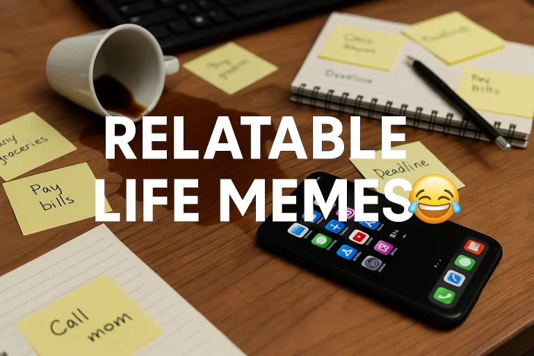 😩 20 RELATABLE LIFE MEMES THAT’LL MAKE YOU LAUGH THROUGH THE CHAOS 💀🔥