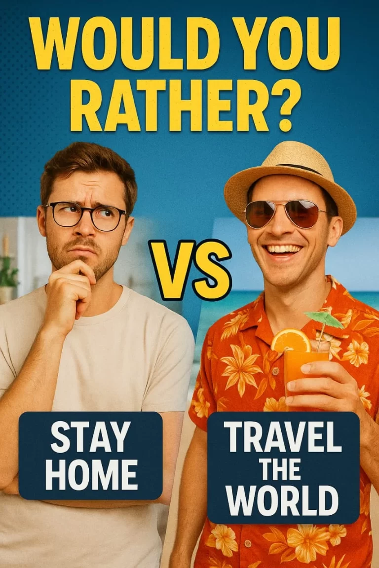 🤔 The Ultimate “Would You Rather” Challenge